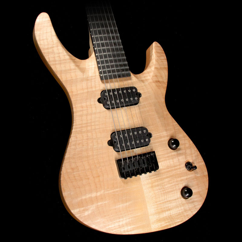 Used Jackson USA Select B7 Hardtail Baritone Electric Guitar Au Natural — 1