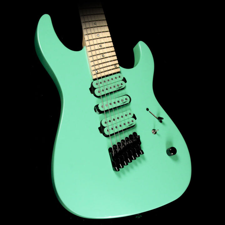 Legator Opus Special 7-String Fanned-Fret Electric Guitar Seafoam Green