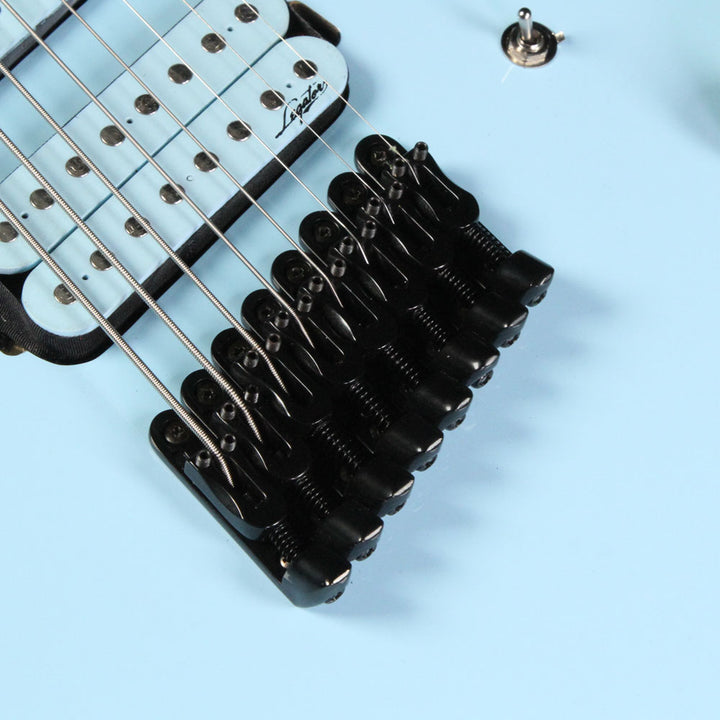 Legator Opus Special 8-String Fanned-Fret Electric Guitar Baby Blue