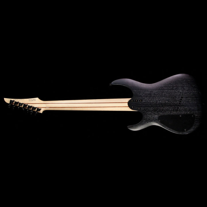 Legator Ninja Fanned Fret 7-String Ash Body Electric Guitar Black