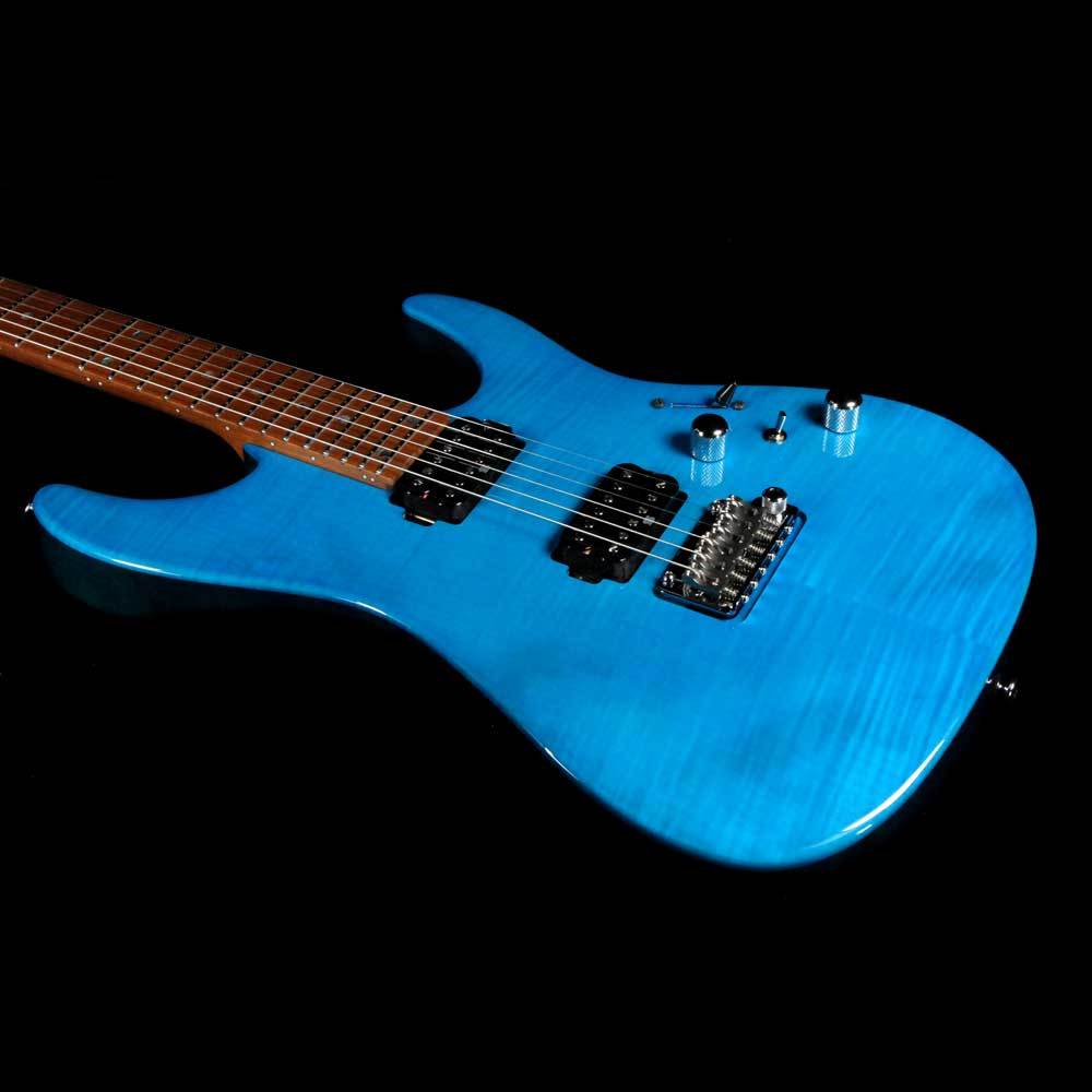 Ibanez Martin Miller Signature MM1 Transparent Aqua Blue — 6