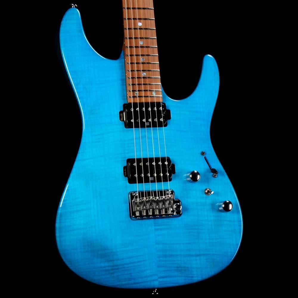 Ibanez Martin Miller Signature MM1 Transparent Aqua Blue | The