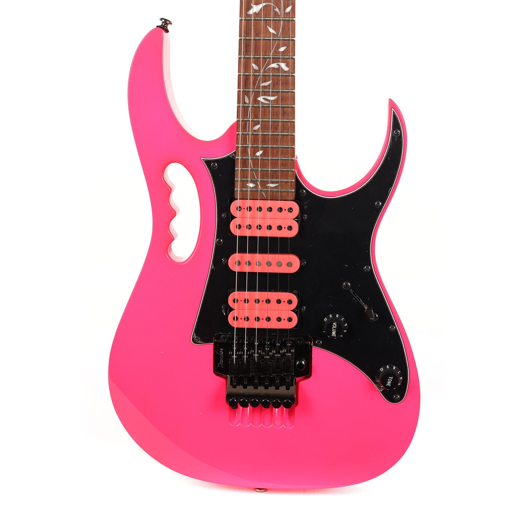 Ibanez JEM JR Steve Vai Signature Pink | The Music Zoo