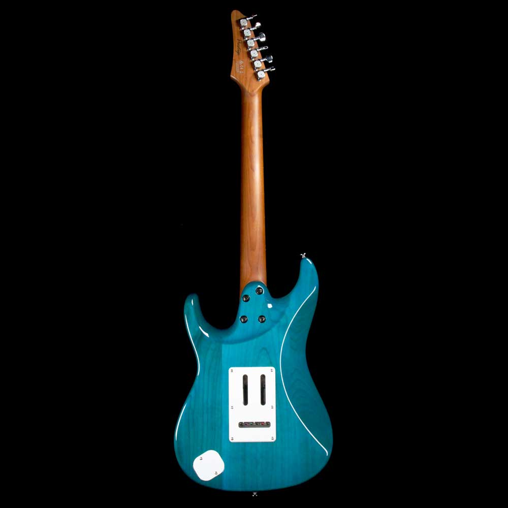 Ibanez AZ Prestige AZ2204F Transparent Aqua Blue — 3