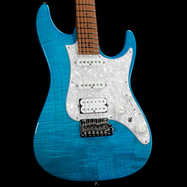 Ibanez AZ Prestige AZ2204F Transparent Aqua Blue