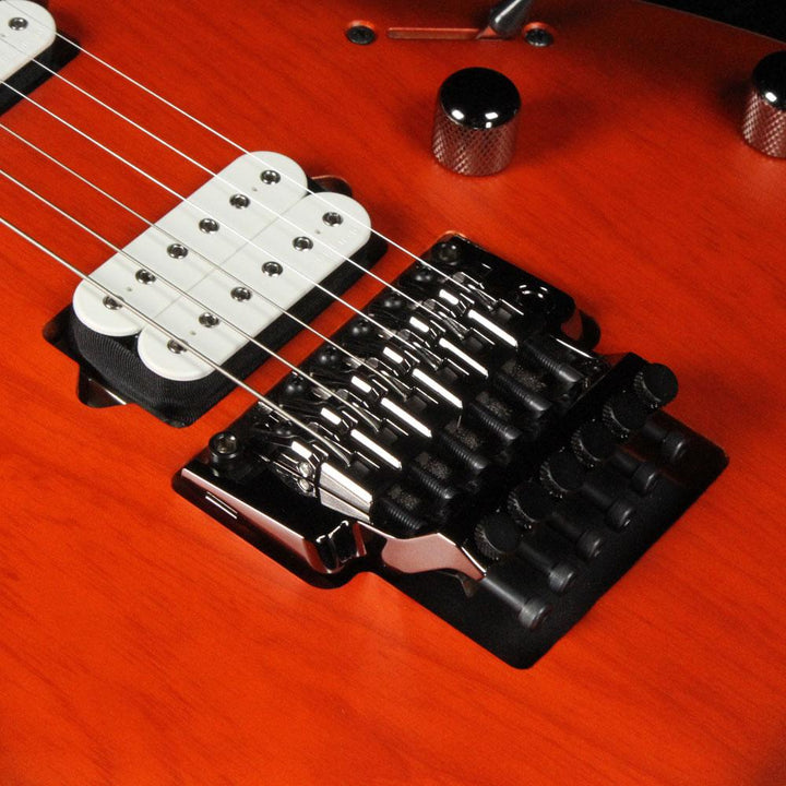 Ibanez RG Prestige RG652AHMS Orange Metallic Flat