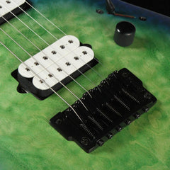 Ibanez RGAIX6MQM Iron Label Surreal Blue Burst | The Music Zoo