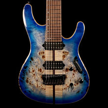 Ibanez S Premium S1027PBF 7-String Cerulean Blue Burst