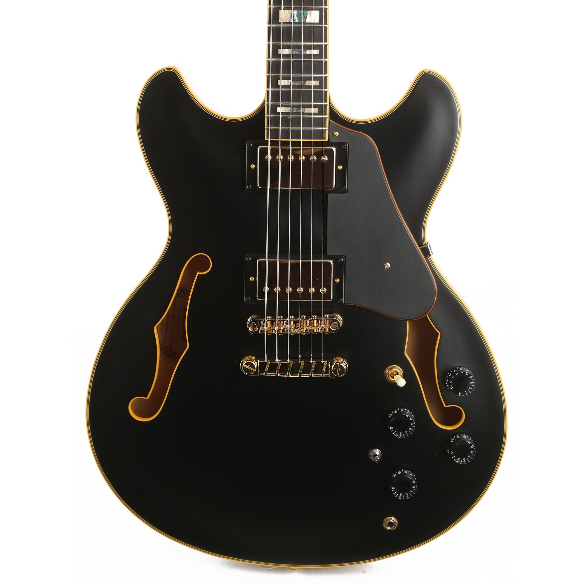 Ibanez JSM20 John Scofield Signature Black Low Gloss | The Music Zoo