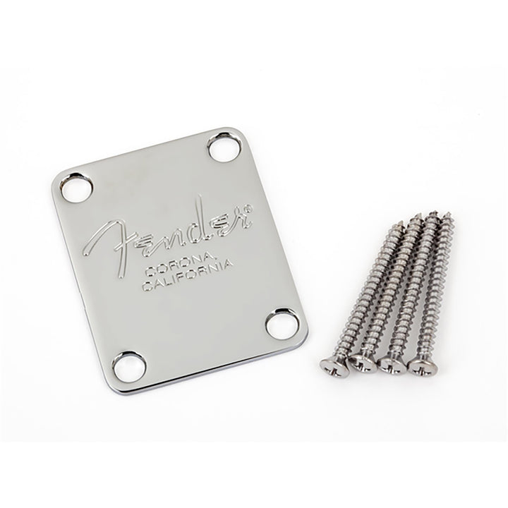 Fender American Series Bass Neck Plate (Chrome)