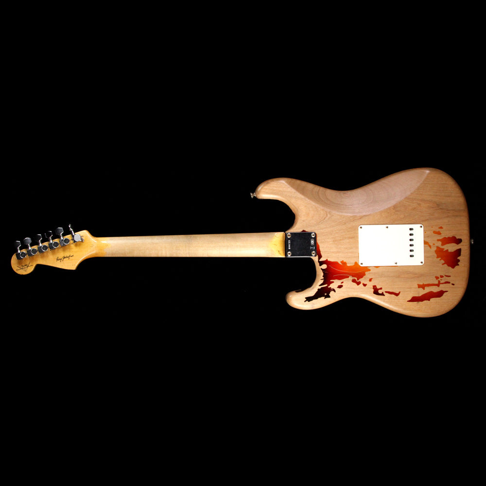 Used 2016 Fender Custom Shop Rory Gallagher Tribute Stratocaster Electric Guitar 3-Tone Sunburst — 3