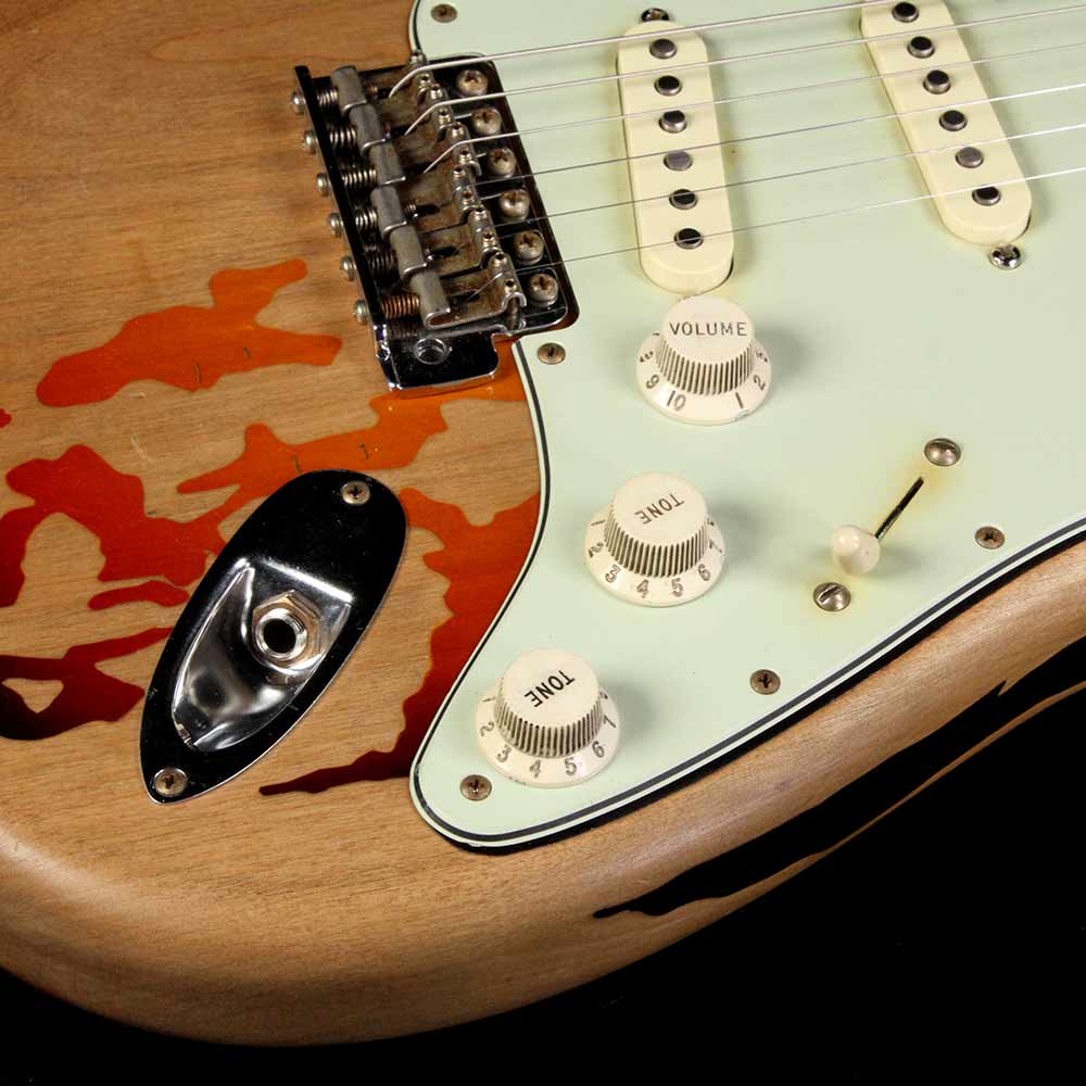 Used 2016 Fender Custom Shop Rory Gallagher Tribute Stratocaster Electric Guitar 3-Tone Sunburst — 6