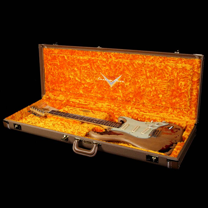 Used 2016 Fender Custom Shop Rory Gallagher Tribute Stratocaster Electric Guitar 3-Tone Sunburst