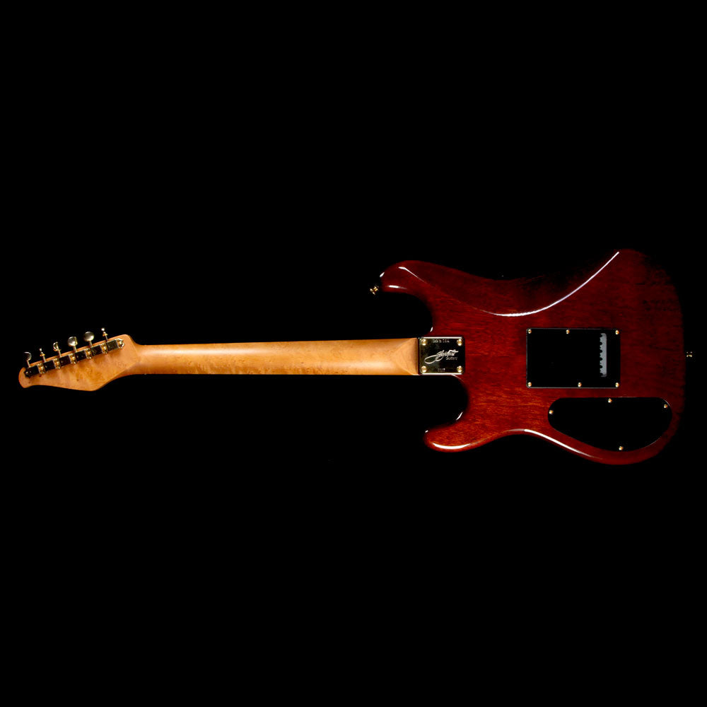 Used 2012 Gigliotti GS Electric Guitar Green Burst — 3