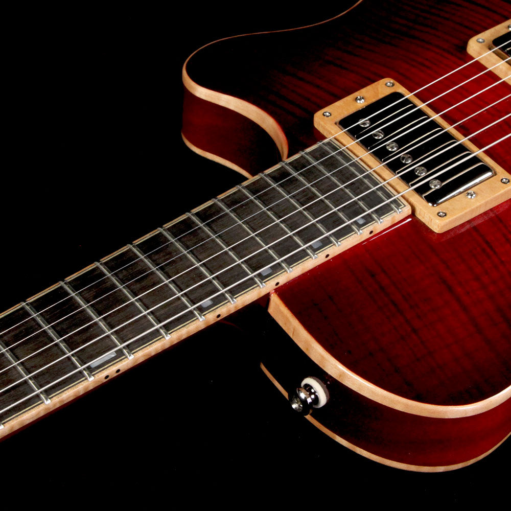 Used 2014 New Orleans Guitar Company JB-14 Semi-Hollow Electric Guitar Vintage Cherry — 8
