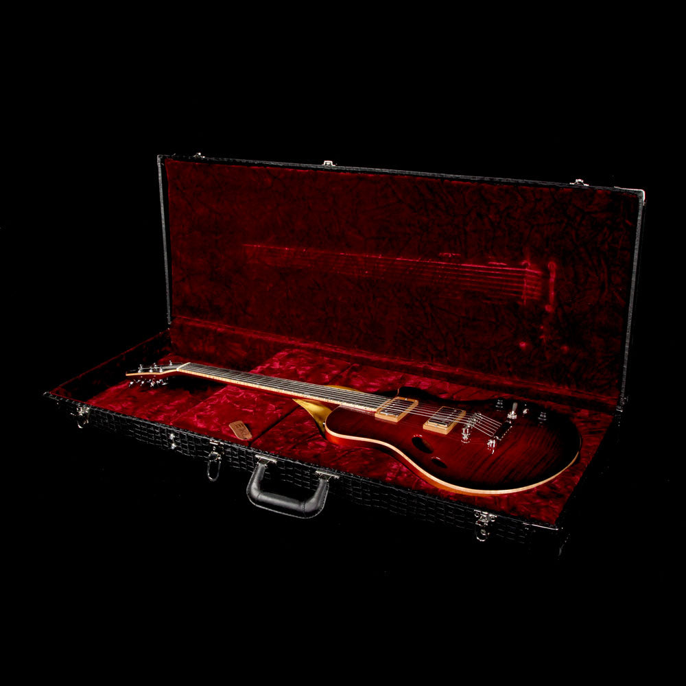 Used 2014 New Orleans Guitar Company JB-14 Semi-Hollow Electric Guitar Vintage Cherry — 9
