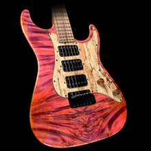 Used 2017 Suhr Standard Waterfall Burl Maple Top Electric Guitar Pink Algae