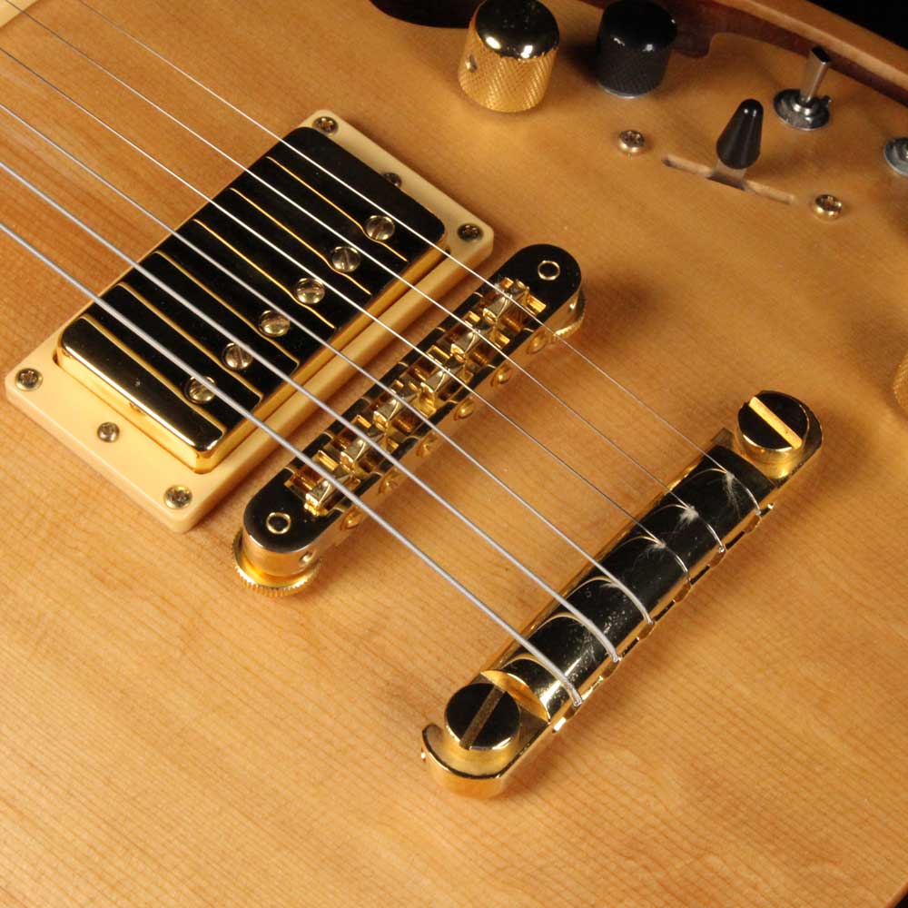 Used Brian Moore C-55 EH Electric Guitar Natural — 4
