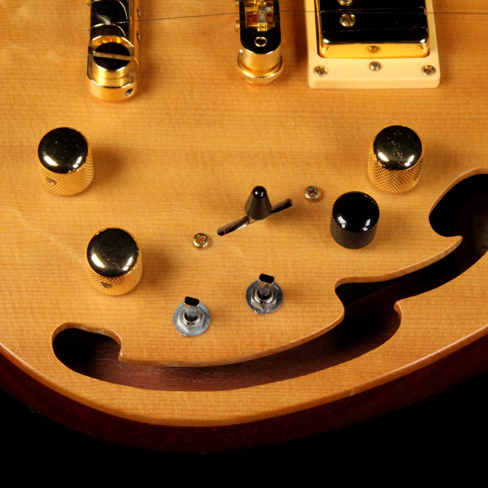 Used Brian Moore C-55 EH Electric Guitar Natural — 5