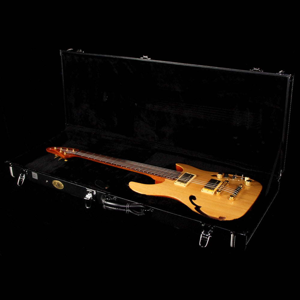 Used Brian Moore C-55 EH Electric Guitar Natural — 9