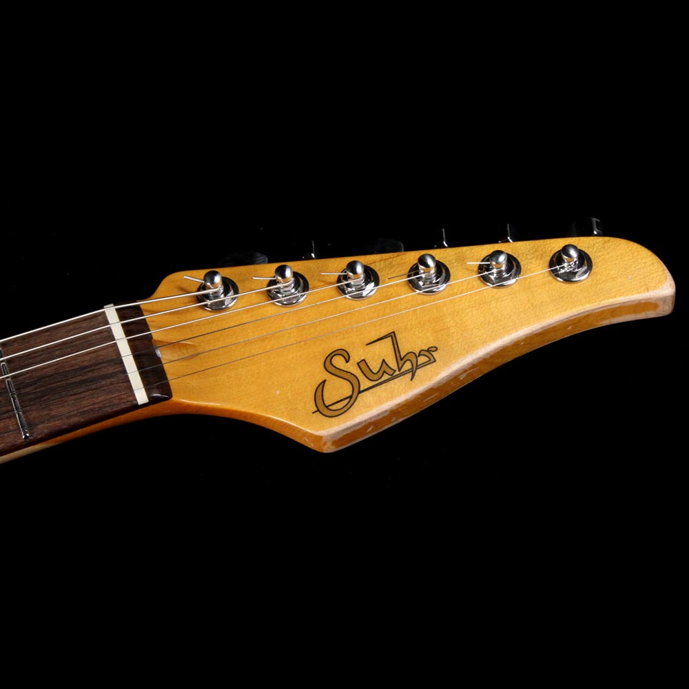 Used 2017 Suhr Classic Extreme Antique Triple Thornbucker Electric Guitar Sonic Blue — 8