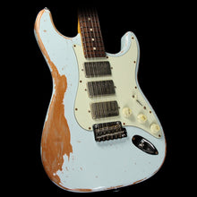 Used 2017 Suhr Classic Extreme Antique Triple Thornbucker Electric Guitar Sonic Blue