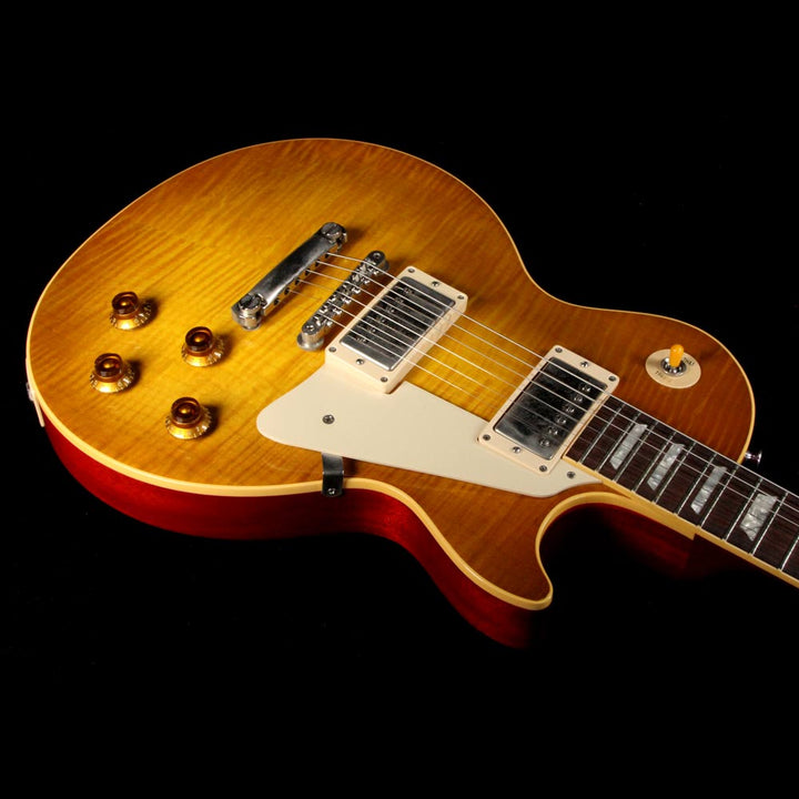 Used 1998 Gibson Custom 1958 Les Paul Reissue Electric Guitar Lemonburst