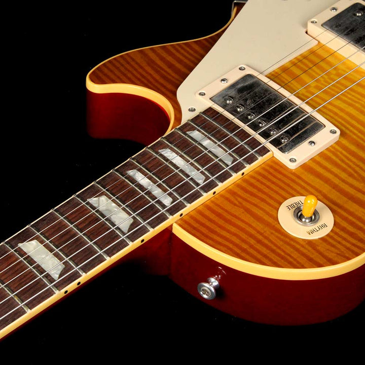 Used 1998 Gibson Custom 1958 Les Paul Reissue Electric Guitar Lemonburst