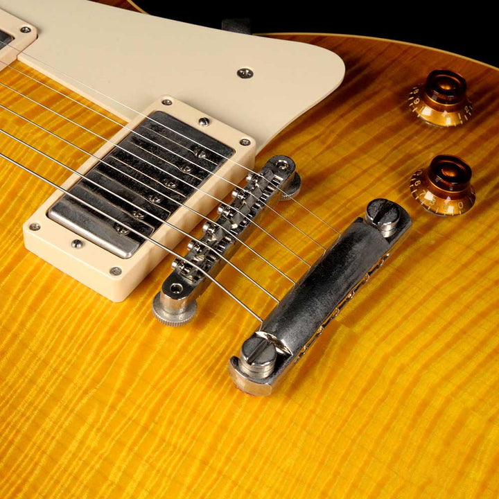 Used 1998 Gibson Custom 1958 Les Paul Reissue Electric Guitar Lemonburst