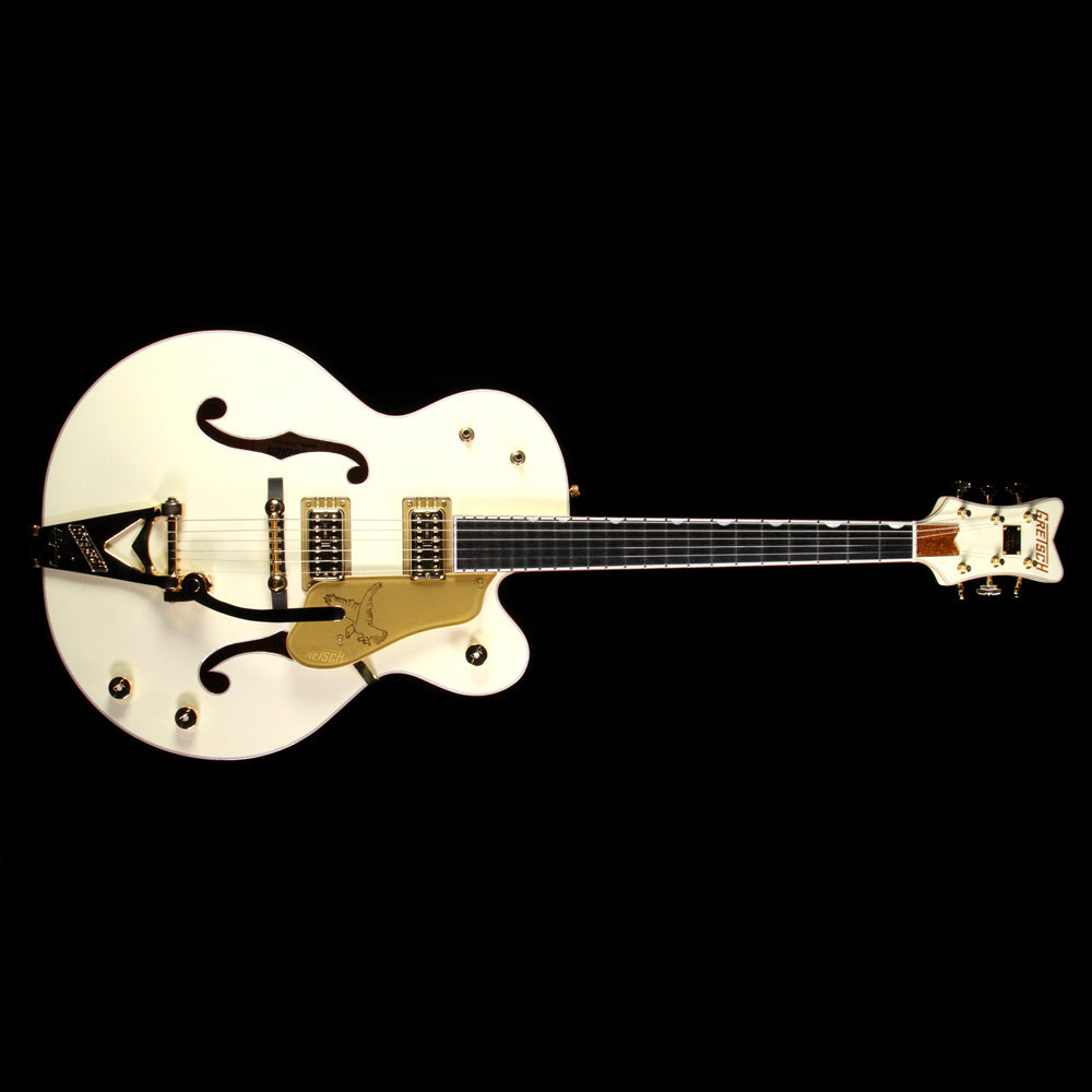 Used 2016 Gretsch G613T-59GE Vintage Select '59 White Falcon Electric Guitar Vintage White — 2