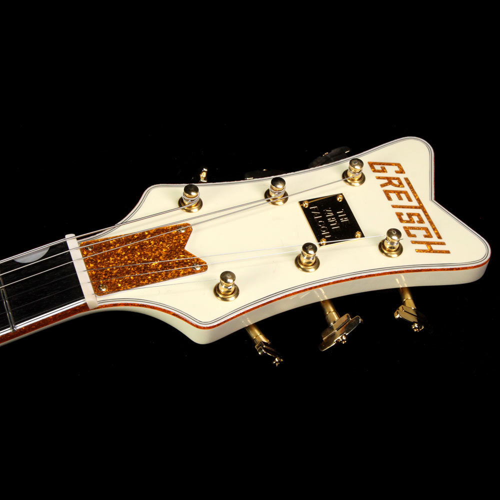 Used 2016 Gretsch G613T-59GE Vintage Select '59 White Falcon Electric Guitar Vintage White — 6