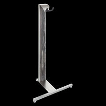 LSL Arc Guitar Stand Silver and Weathered Acacia