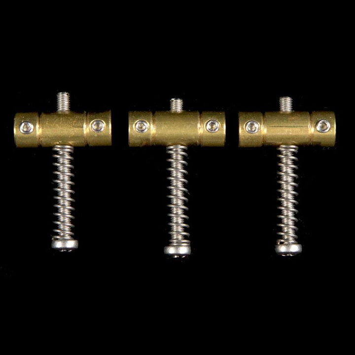 Vibramate VB-TE-BSB Slotted Brass Saddle Set