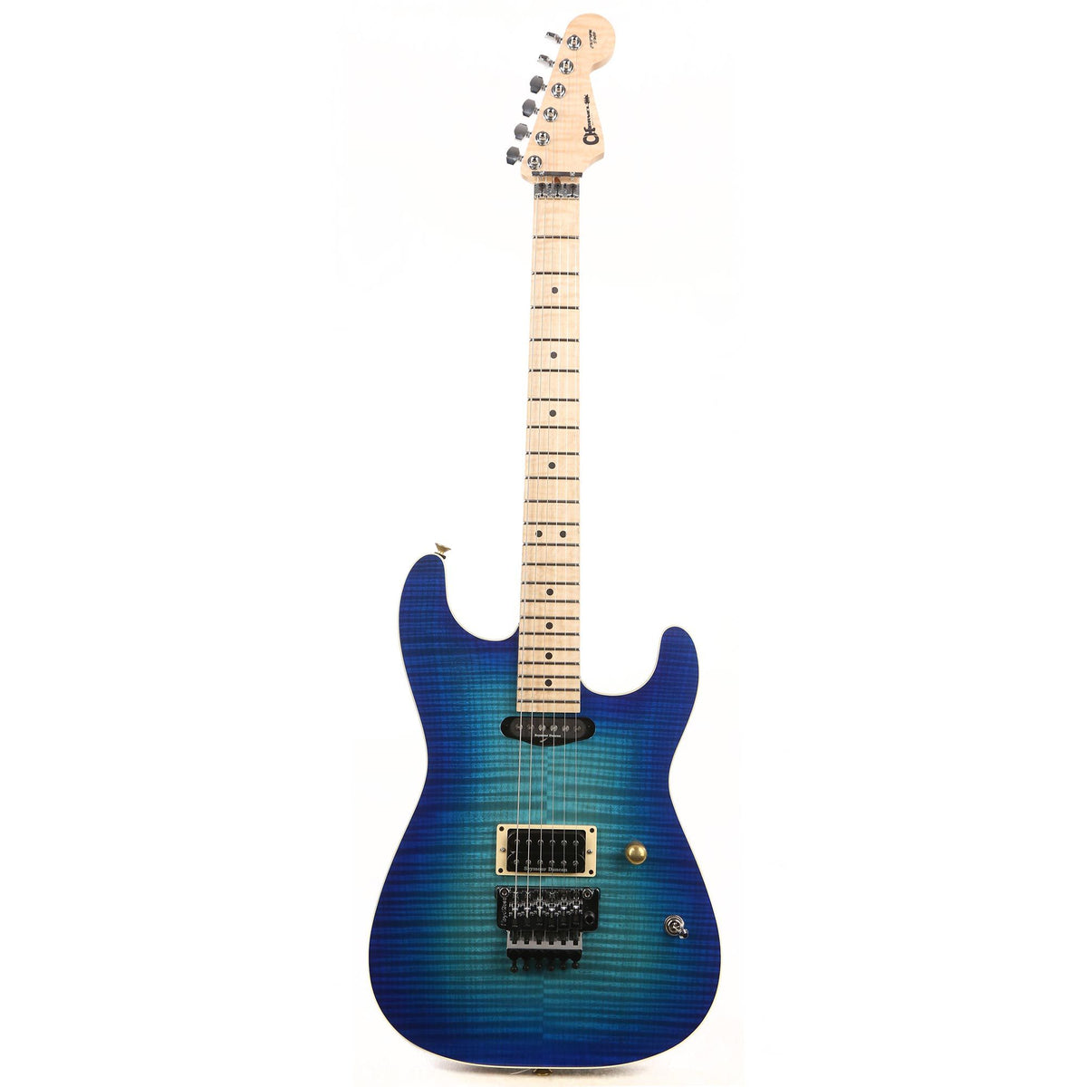 Charvel Custom Shop San Dimas HS Chlorine Transparent — 2
