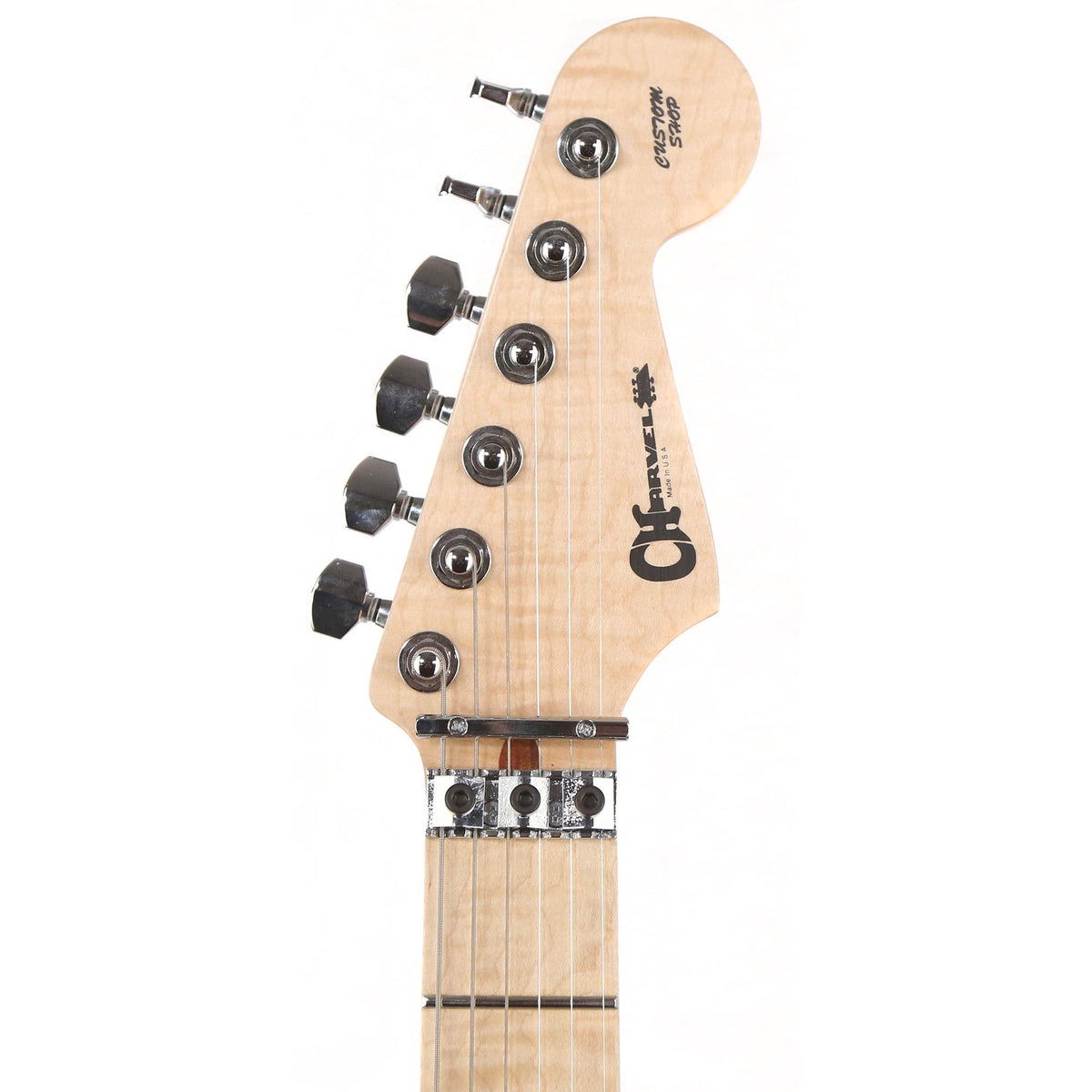 Charvel Custom Shop San Dimas HS Chlorine Transparent — 4