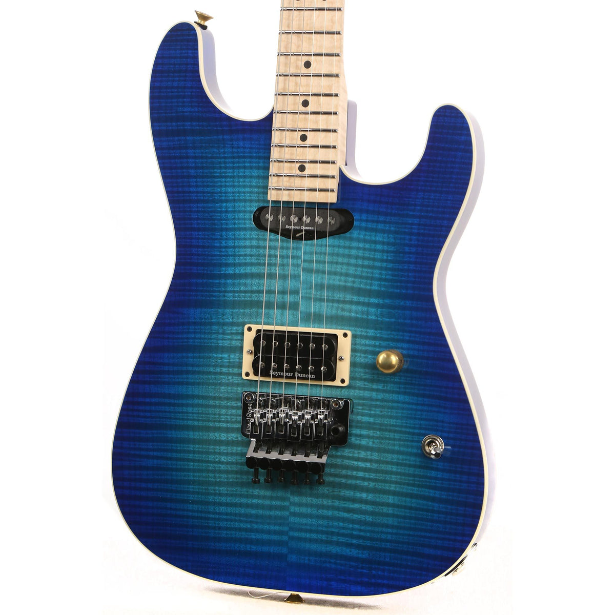 Charvel Custom Shop San Dimas HS Chlorine Transparent — 6