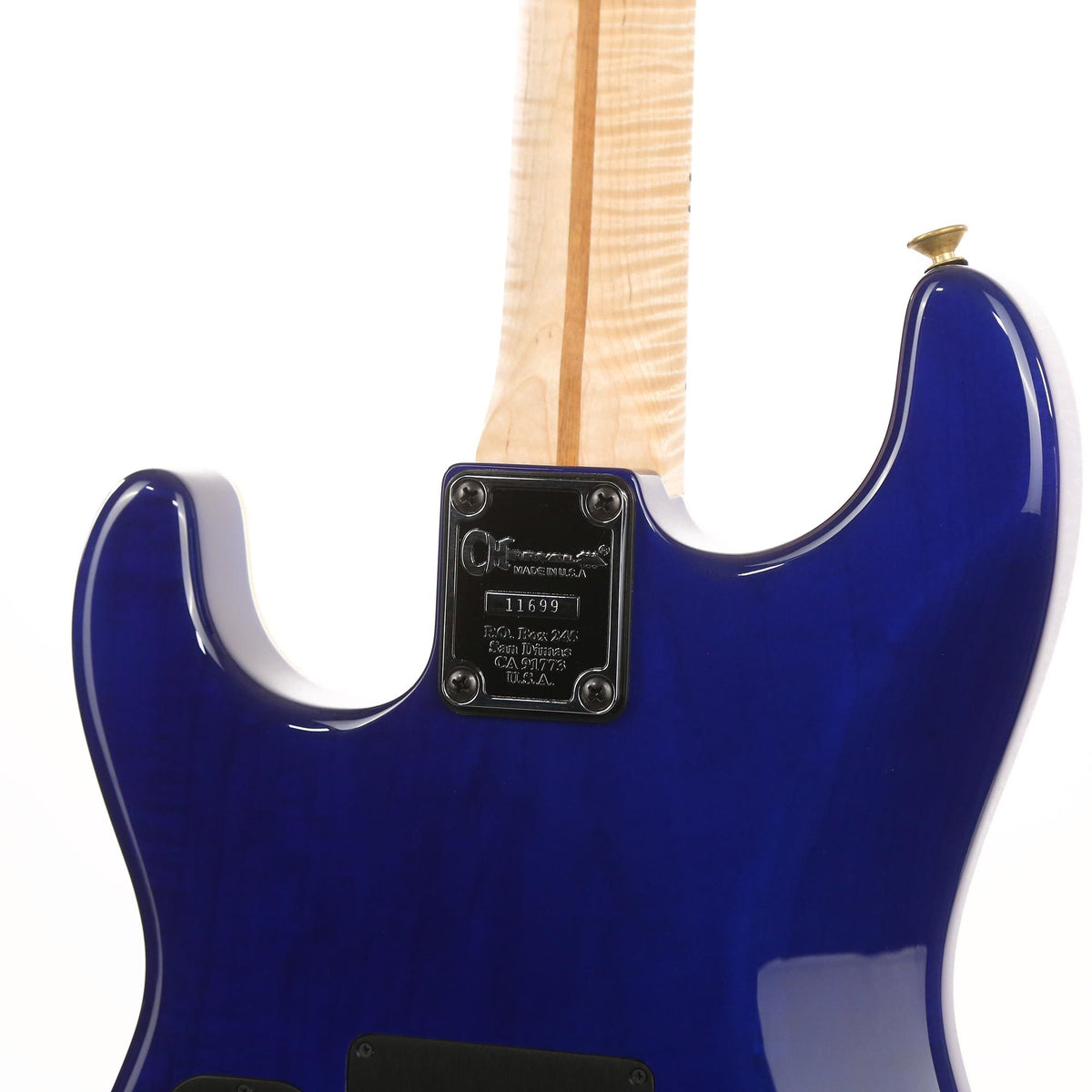 Charvel Custom Shop San Dimas HS Chlorine Transparent — 8