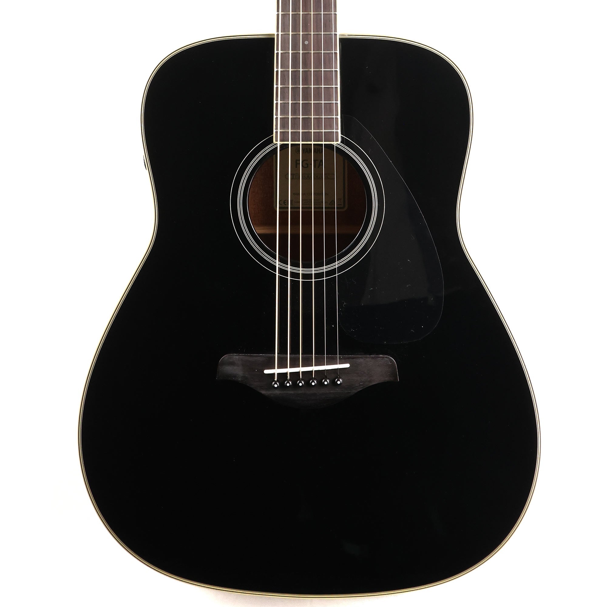 Yamaha FG-TA Transacoustic Acoustic Black | The Music Zoo