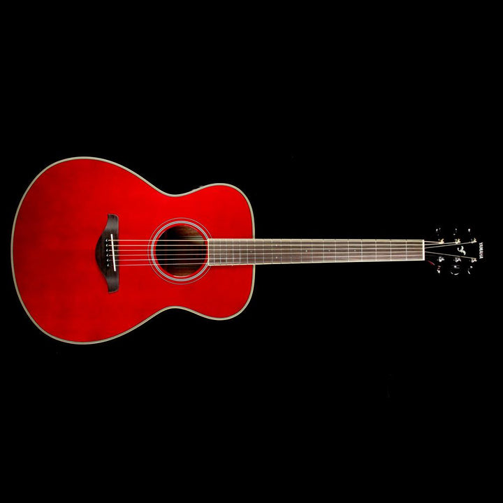 Yamaha FS-TA Transacoustic Vintage Tint Acoustic Ruby Red