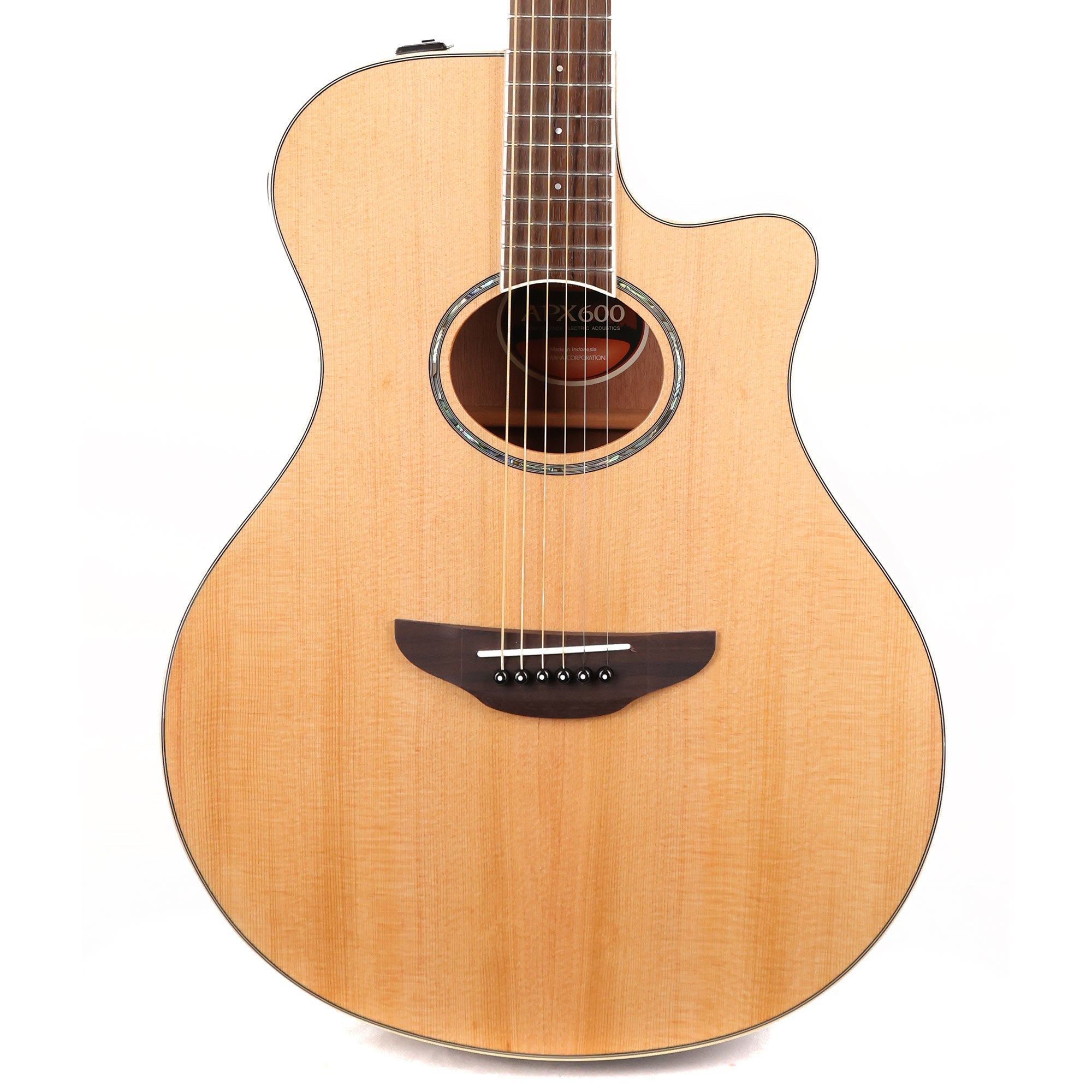 Yamaha APX600 Acoustic-Electric Guitar Natural | The Music Zoo