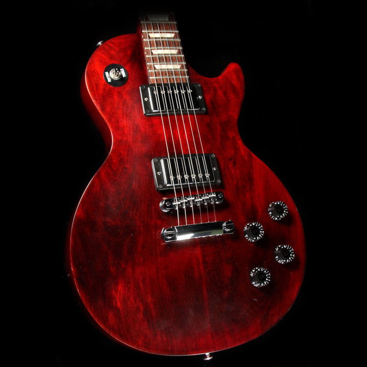 Used 2012 Gibson Les Paul '60s Tribute Min-ETune Electric Guitar Wine Red