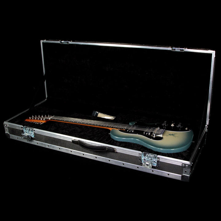 Ovation Glen Campbell Bluebird 12C Electric Guitar Creme to Blue Flake Burst