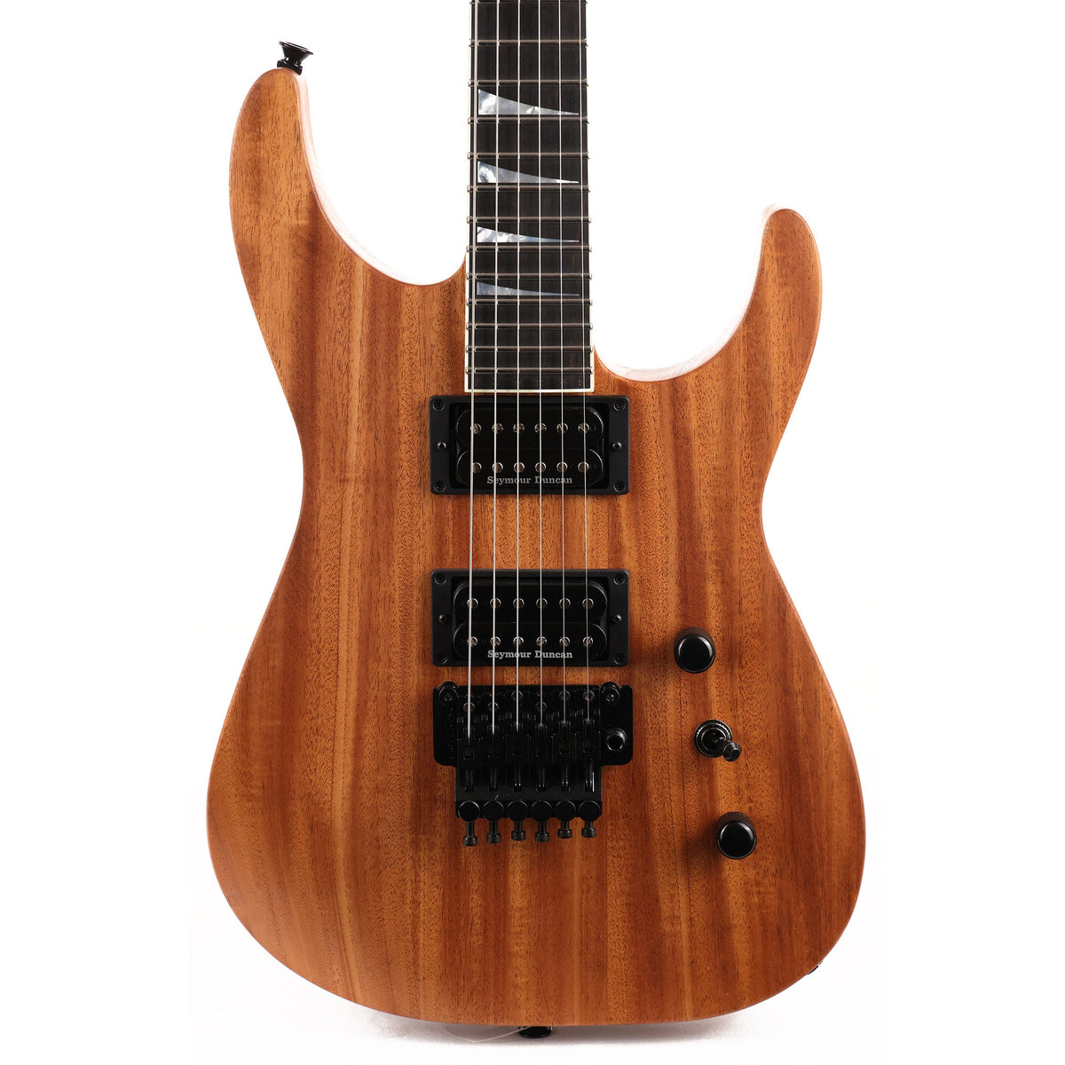 Jackson Custom Shop Exclusive SL2H-V Soloist Natural Series Mahogany Natural Oil — 1