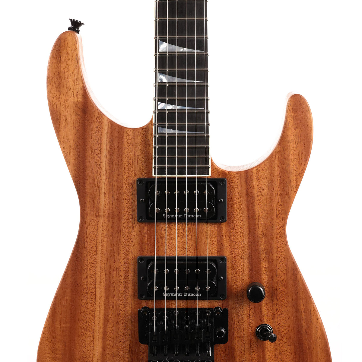 Jackson Custom Shop Exclusive SL2H-V Soloist Natural Series Mahogany Natural Oil — 6
