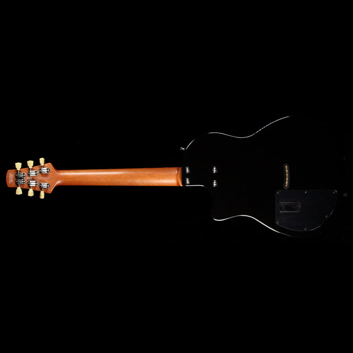 Used 2014 Tom Anderson Crowdster Plus 2 Acoustic Guitar Black Shaded Teardrop