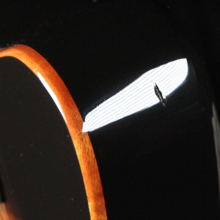 Used 2014 Tom Anderson Crowdster Plus 2 Acoustic Guitar Black Shaded Teardrop