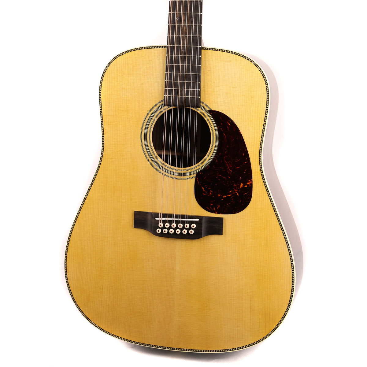 Martin HD12-28 12-String Dreadnought Acoustic Natural — 7