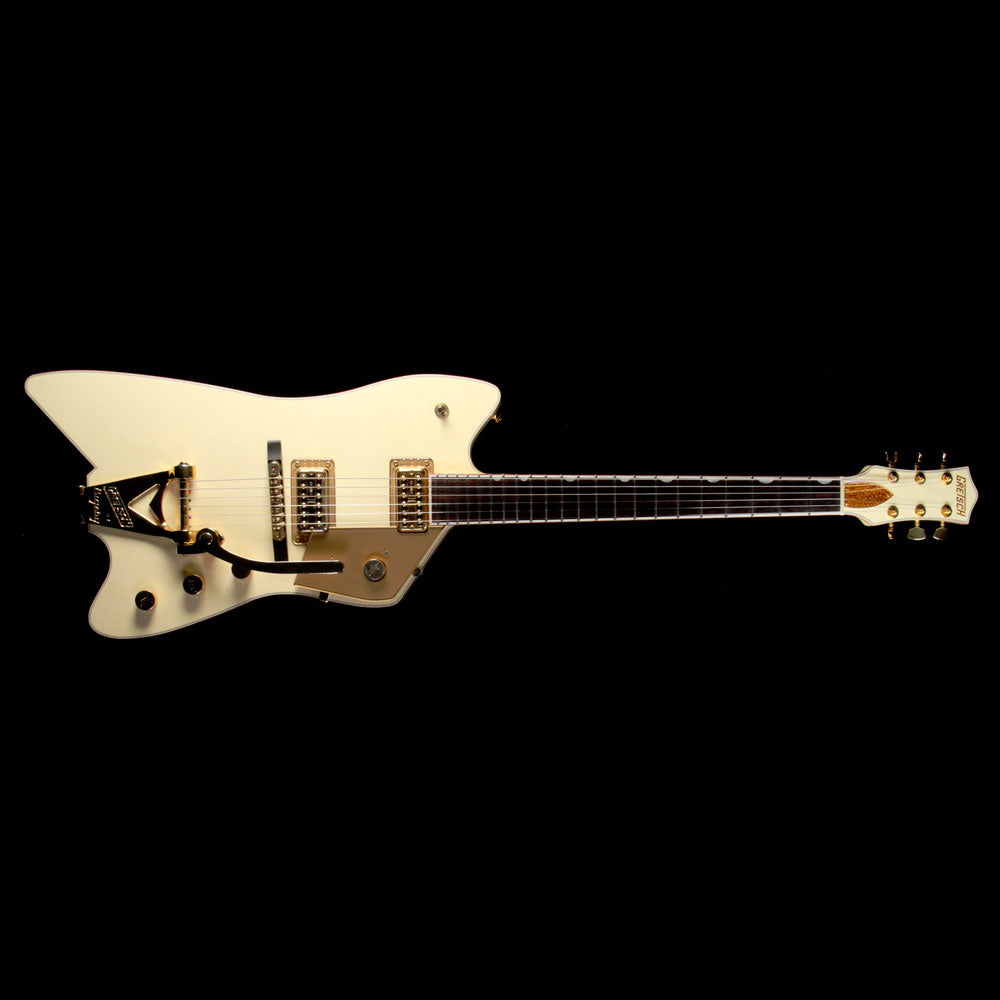 Used 2008 Gretsch Limited Edition Billy Bo Jupiter Electric Guitar White Penguin — 2