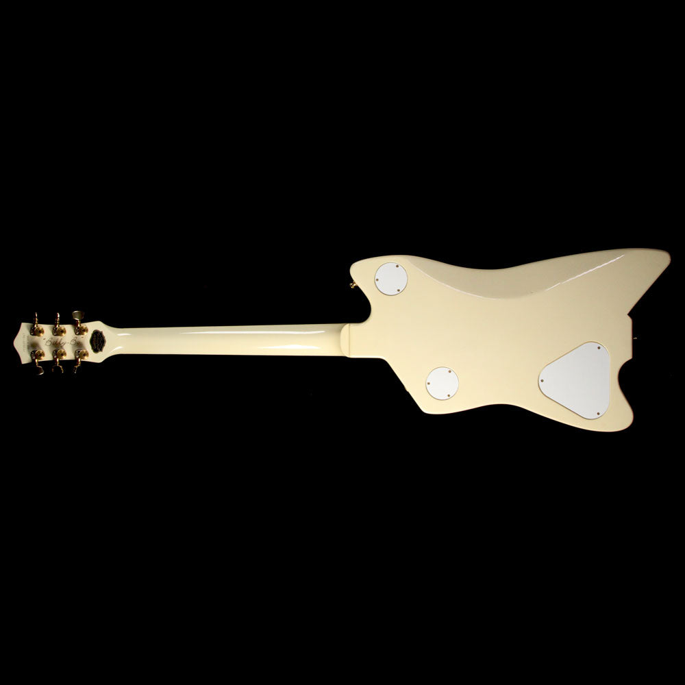 Used 2008 Gretsch Limited Edition Billy Bo Jupiter Electric Guitar White Penguin — 3