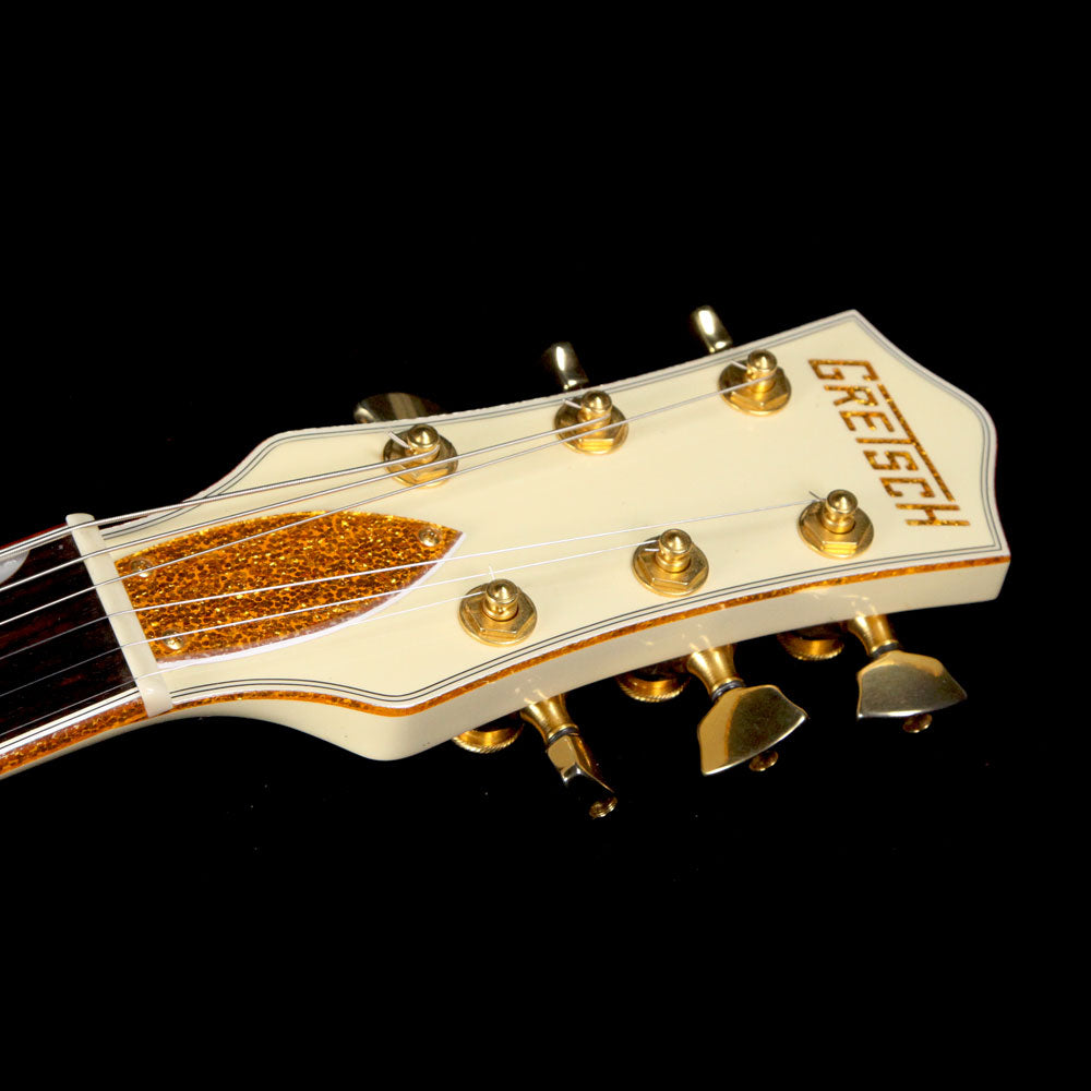 Used 2008 Gretsch Limited Edition Billy Bo Jupiter Electric Guitar White Penguin — 4